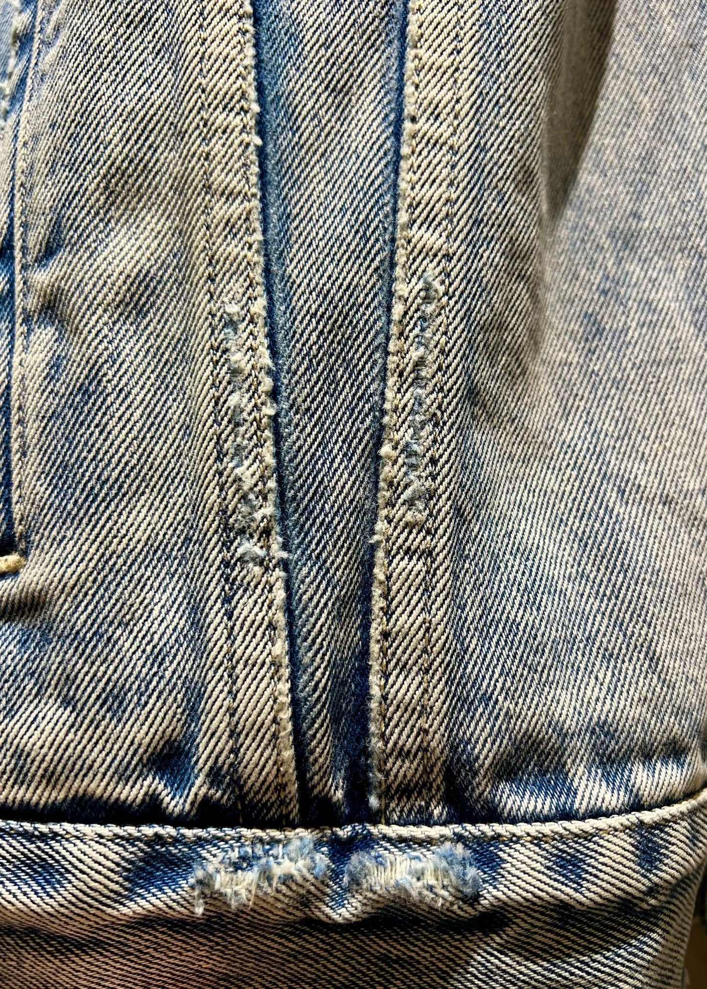 Balenciaga Embroidered Denim Jacket