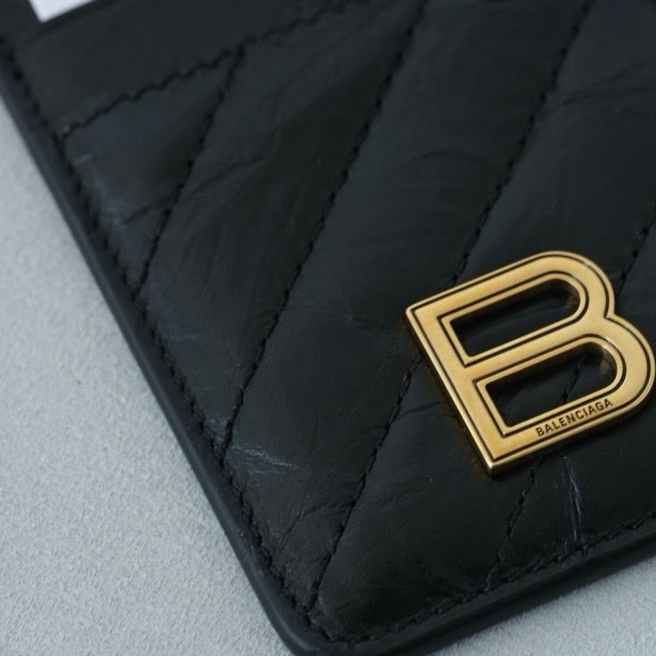 Balenciaga Crush Magnet Card Holder