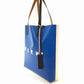 MARNI PVC Blue & Yellow Tote Bag