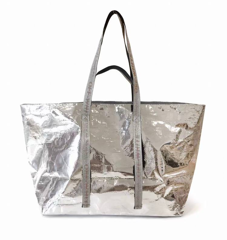 OFF-WHITE Metallic Tote Bag