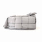 BOTTEGA VENETA Padded Tech Cassette Messenger Bag Grey