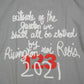 RIVINGTON roi Rebis RRR-123 Outside Of The Garden GREY T-Shirt