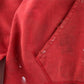 READYMADE x  SAINT MICHAEL Red Distressed Hoodie