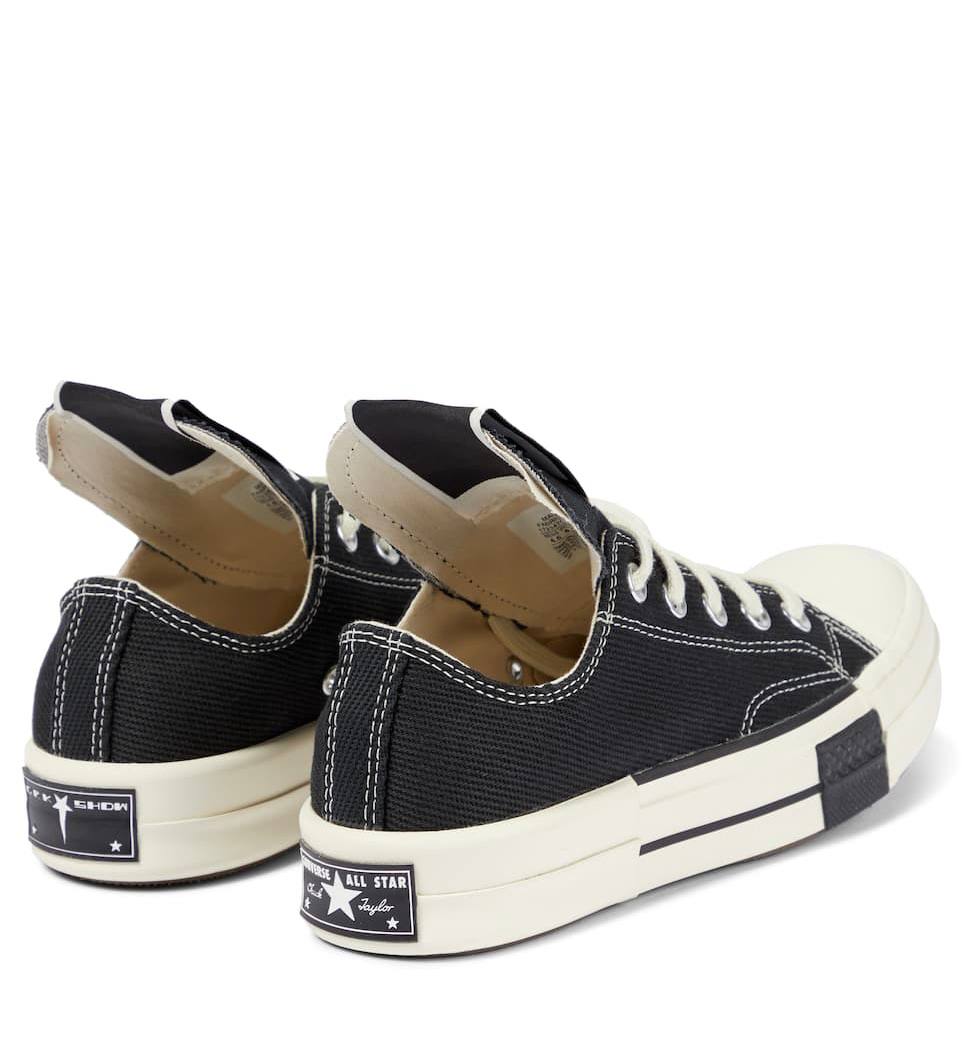 RICK OWENS X DRKSHDW DRKSTAR CHUCK 70 LOW 'BLACK'