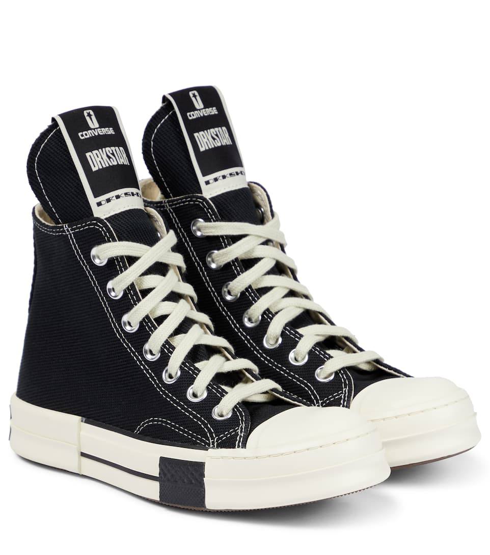 RICK OWENS X DRKSHDW DRKSTAR CHUCK 70 HIGH 'BLACK'