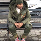 READYMADE Pin-Embellished Fishtail Parka