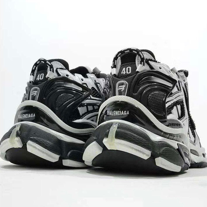 BALENCIAGA Runner Two-Tone Sneakers
