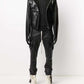 RICK OWENS Glove Leather Hooded Jacket
