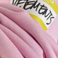 VETEMENTS Logo Print Pink Sweatshirt