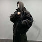 BALENCIAGA Destroyed Black Bomber