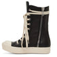 RICK OWENS Black High Pocket Sneakers