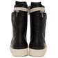 RICK OWENS Black High Pocket Sneakers