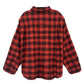 BALENCIAGA Oversized Checked Cotton Shirt
