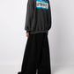 VETEMENTS Logo Print Zip Up Hoodie