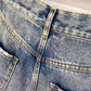 MAISON MARGIELA Distressed Straight Leg Jeans