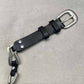 CELINE Black Leather Belt