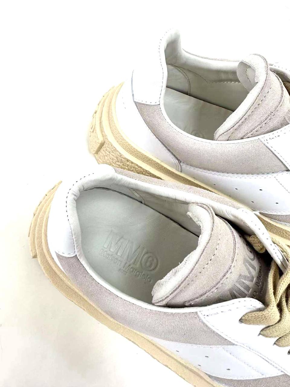 Maison Margiela MM6 Panelled Low-Top Sneakers
