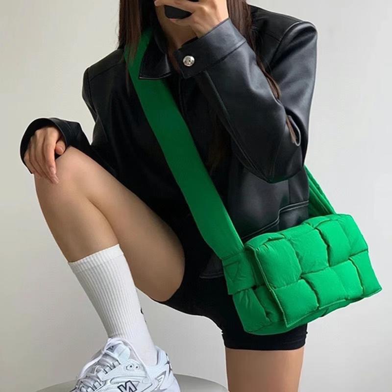 BOTTEGA VENETA Padded Tech Cassette Messenger Bag