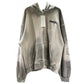 PROJECT G/R Furious Logo Applique Zip Hoodie Gray