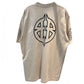 BALENCIAGA Natural Cotton Bb Icon Crewneck