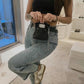 MAISON MARGIELA Women's Black Numbers-patch Mini Shoulder Bag