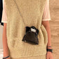 MAISON MARGIELA Women's Black Numbers-patch Mini Shoulder Bag