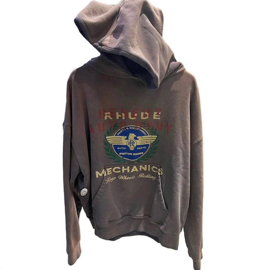 RHUDE Gray 'Desert' Hoodie