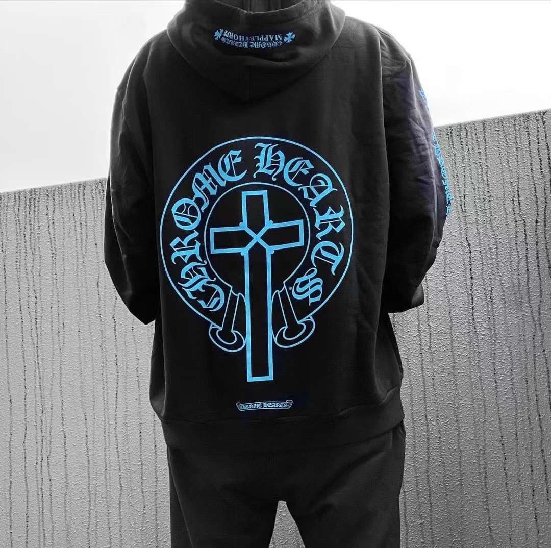 CHROME HEARTS  x MappleThorpe Logo Print Hoodie