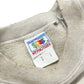 SAINT MICHAEL White Daisy Cotton Crew-neck Sweatshirt