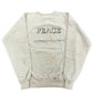 SAINT MICHAEL White Daisy Cotton Crew-neck Sweatshirt