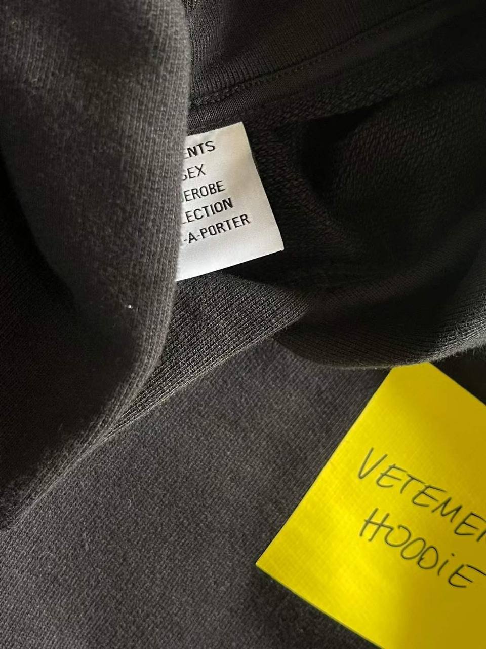 VETEMENTS Graphic-Print Hoodie