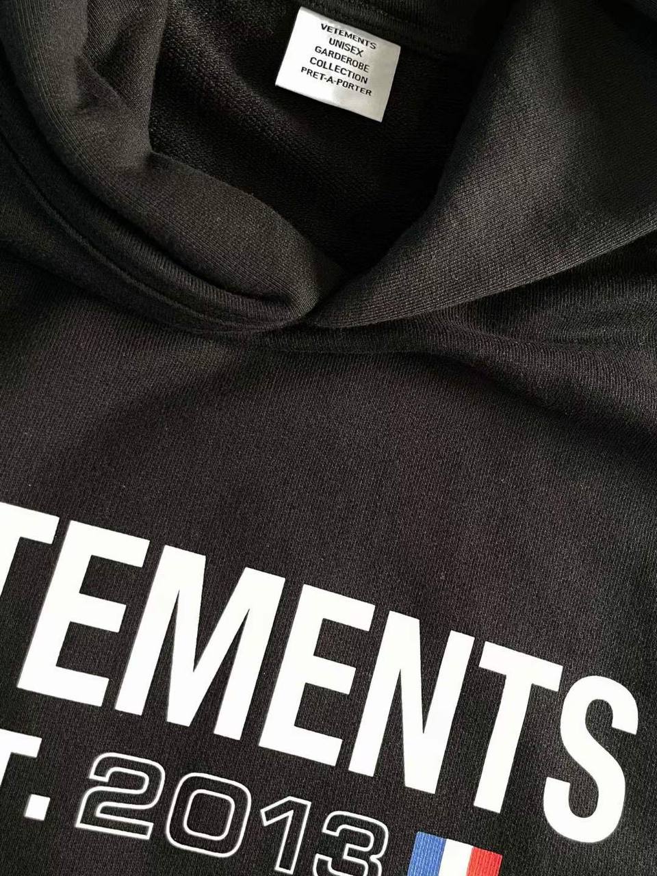VETEMENTS Est.2013 Logo Print Hoodie