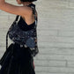 BALENCIAGA LE CAGOLE XS Shoulder Bag With Piercings In Black