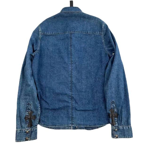 CHROME HEARTS Denim Button Up Shirt