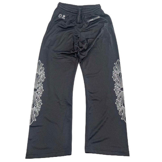 CHROME HEARTS Mesh Jersey Sweatpants Black