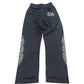 CHROME HEARTS Mesh Jersey Sweatpants Black