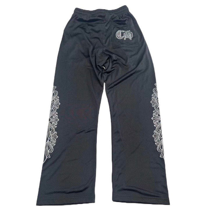 CHROME HEARTS Mesh Jersey Sweatpants Black
