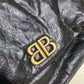 BALENCIAGA Monaco Medium Black Leather Shoulder Bag