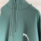 VETEMENTS Green Polizei Printed Hoodie
