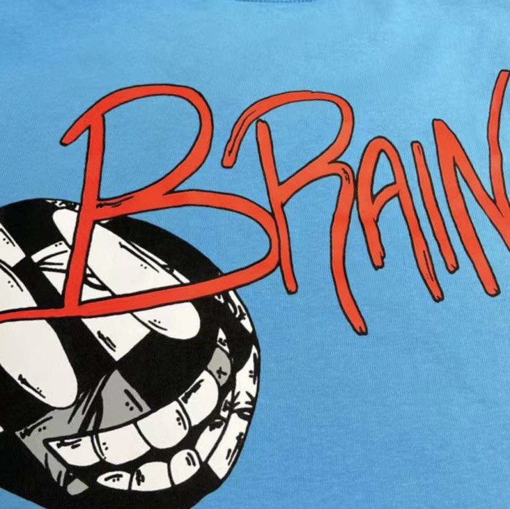 CHROME HEARTS Matty Boy Brain New "Light Blue" T-shirt