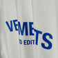 VETEMENTS White Logo-print Cotton T-shirt